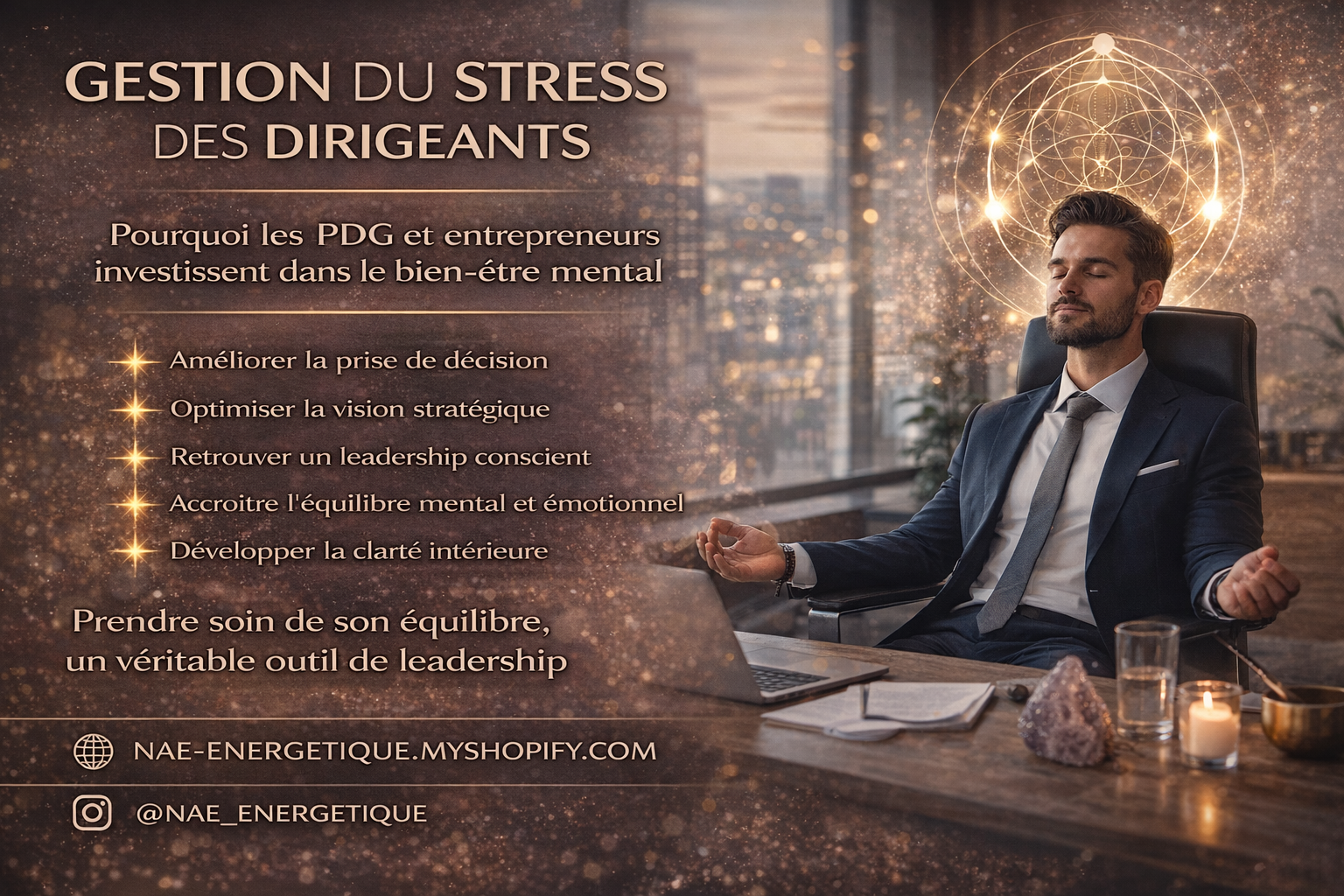 Gestion du stress des dirigeants : pourquoi les PDG et entrepreneurs investissent dans le bien-être mental