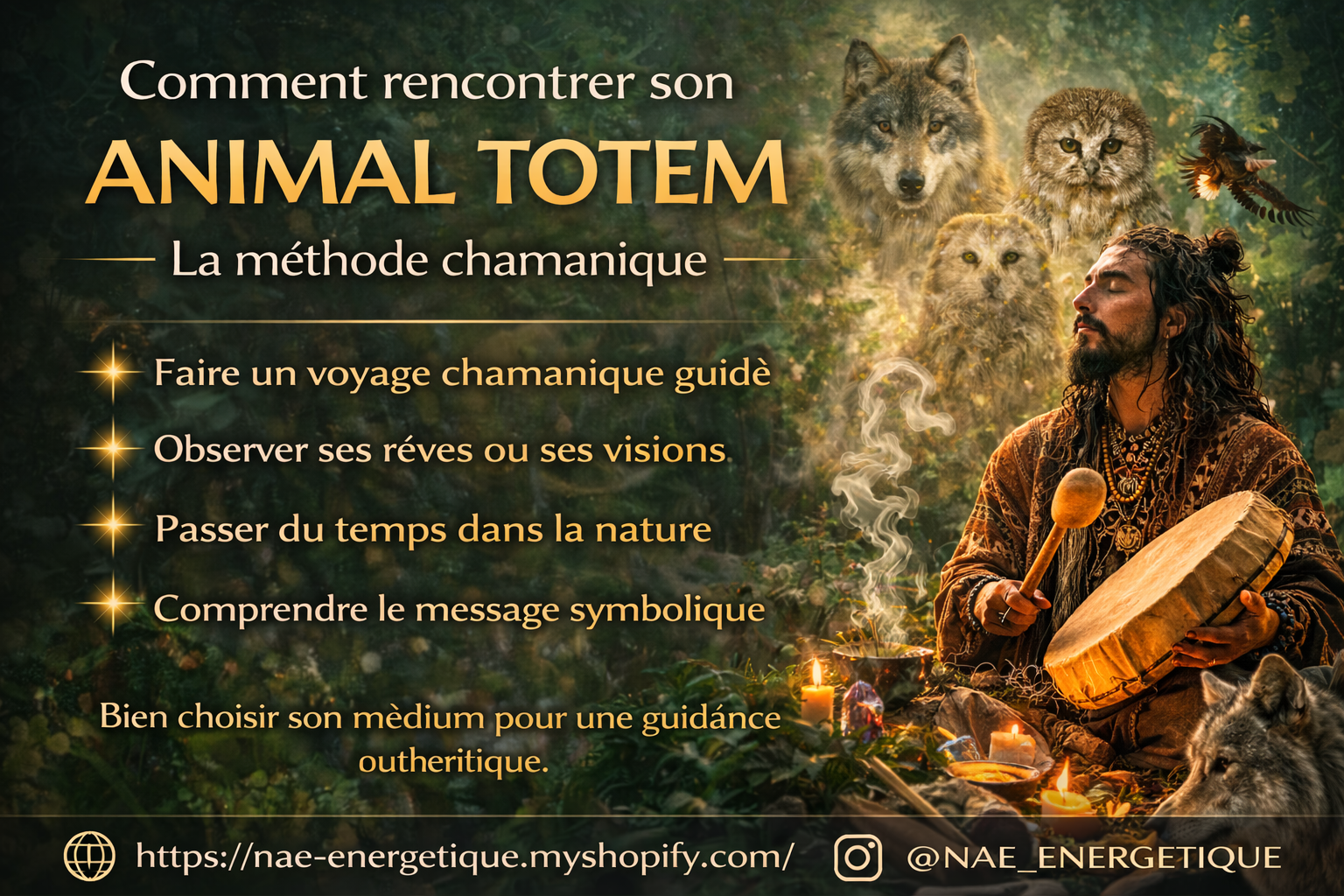 Comment rencontrer son animal totem : la méthode chamanique