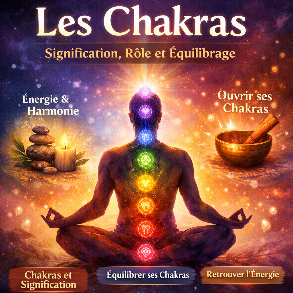 Les chakras : signification, rôle et comment les équilibrer naturellement