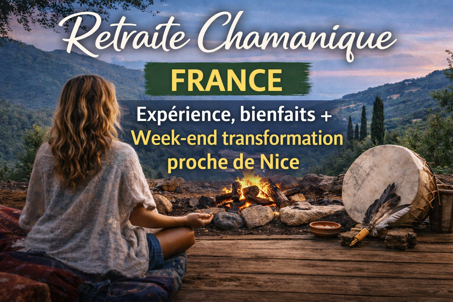 Retraite chamanique en France : expérience, bienfaits et week-end transformation Provence alpes cote d'azur