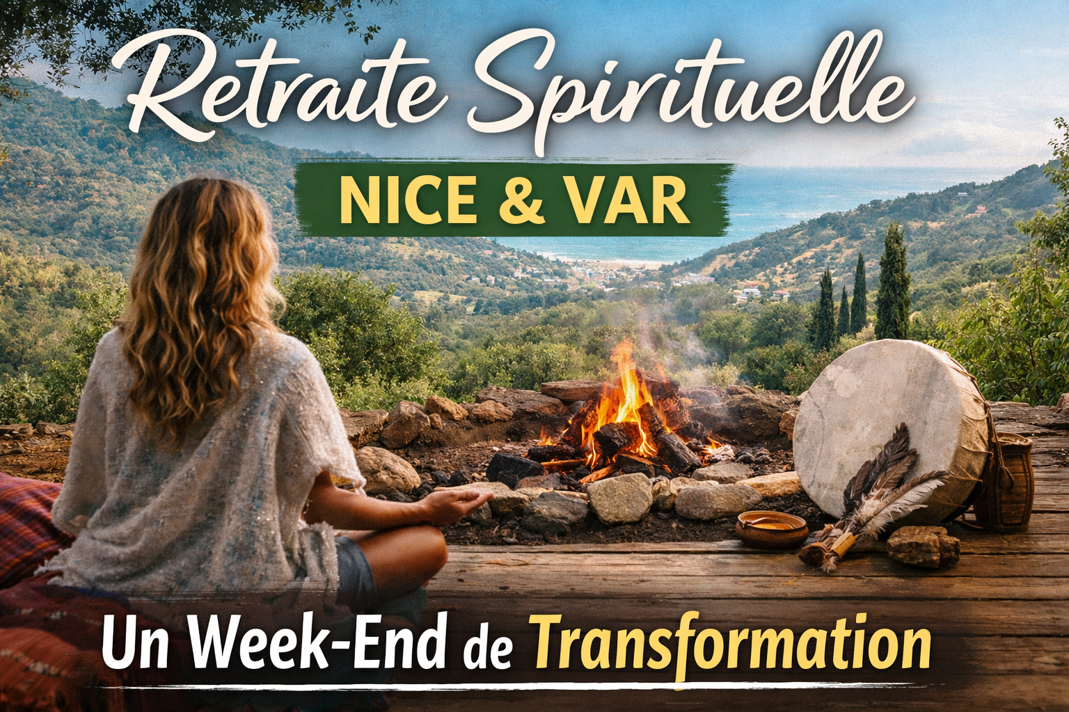 Retraite spirituelle proche de Nice dans le Var | Week-end bien-être & transformation